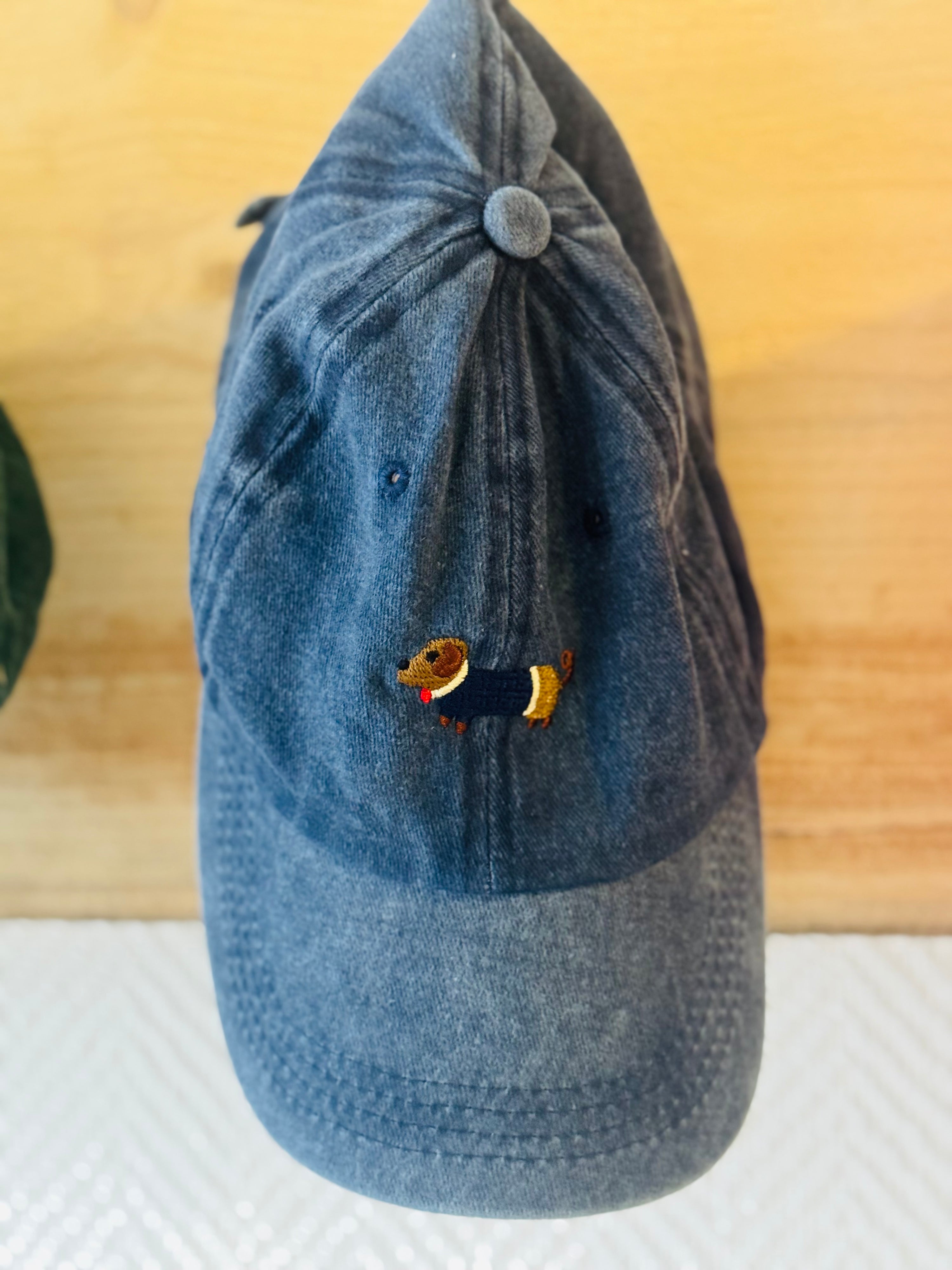 Happy Cap Dackel im Anzug -blau-