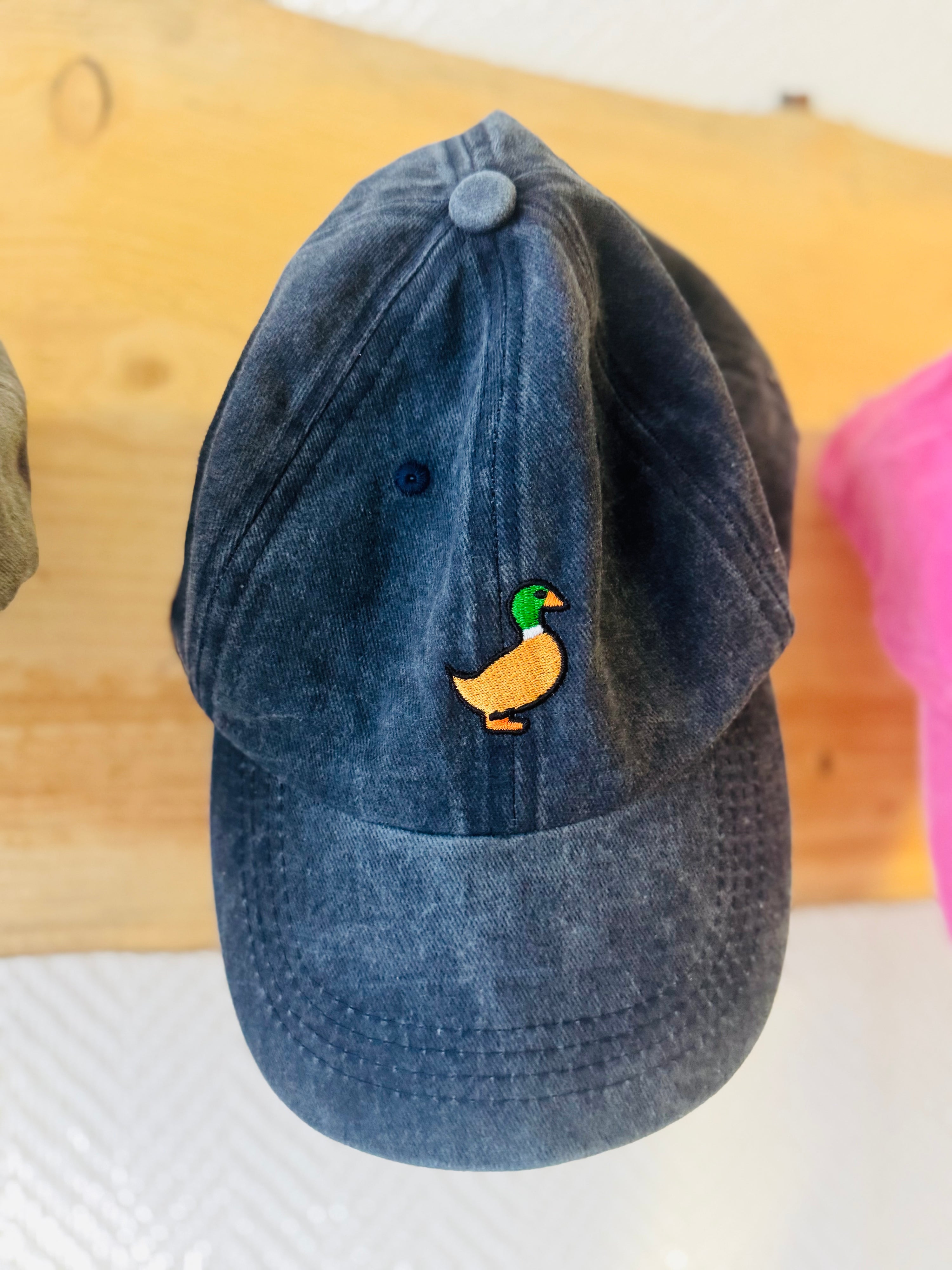 Happy Cap Duck -navy-