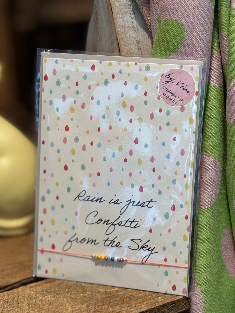 Wunscharmband Confetti