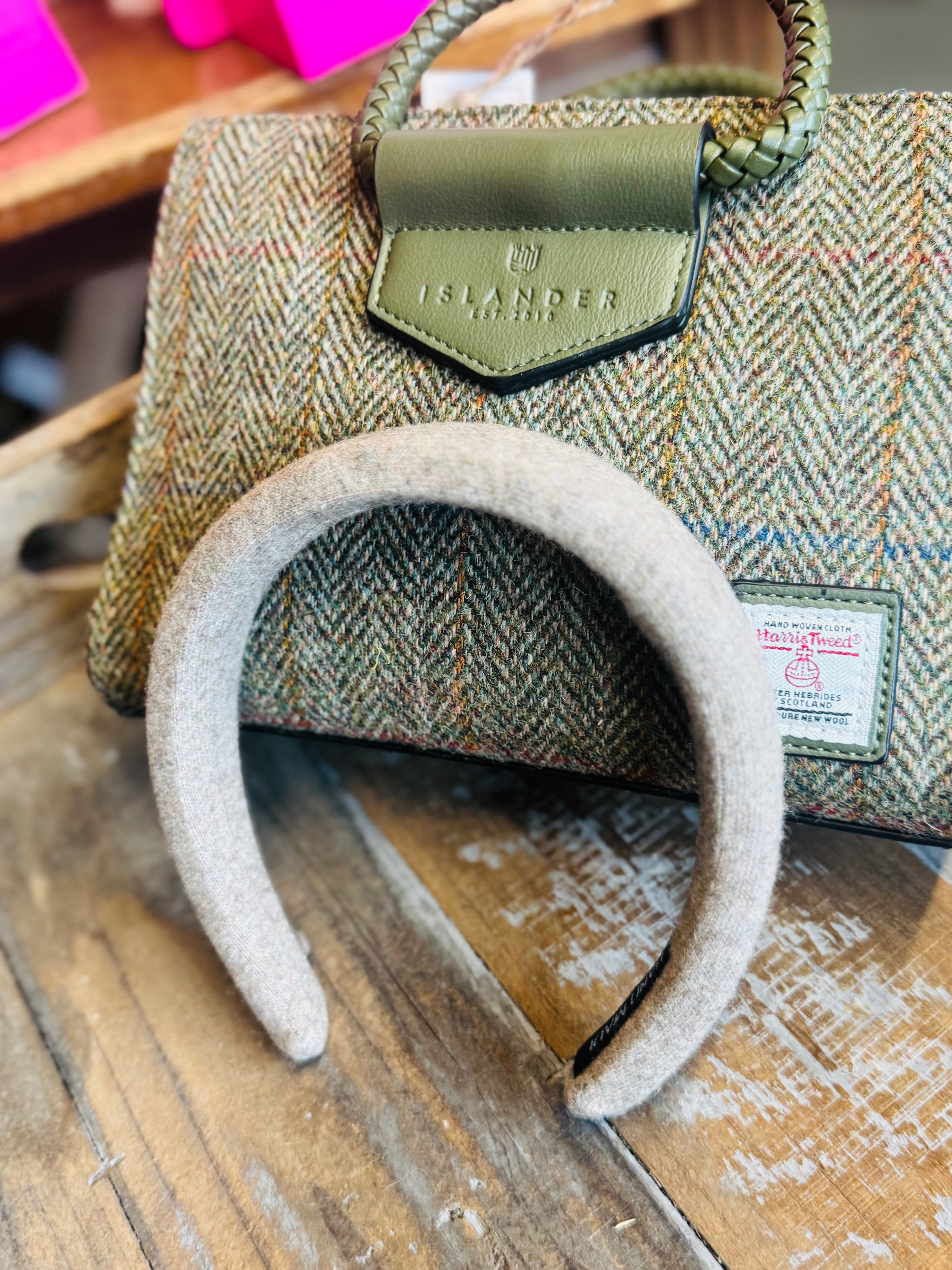 Wooly Haarreif -Hellbraun-