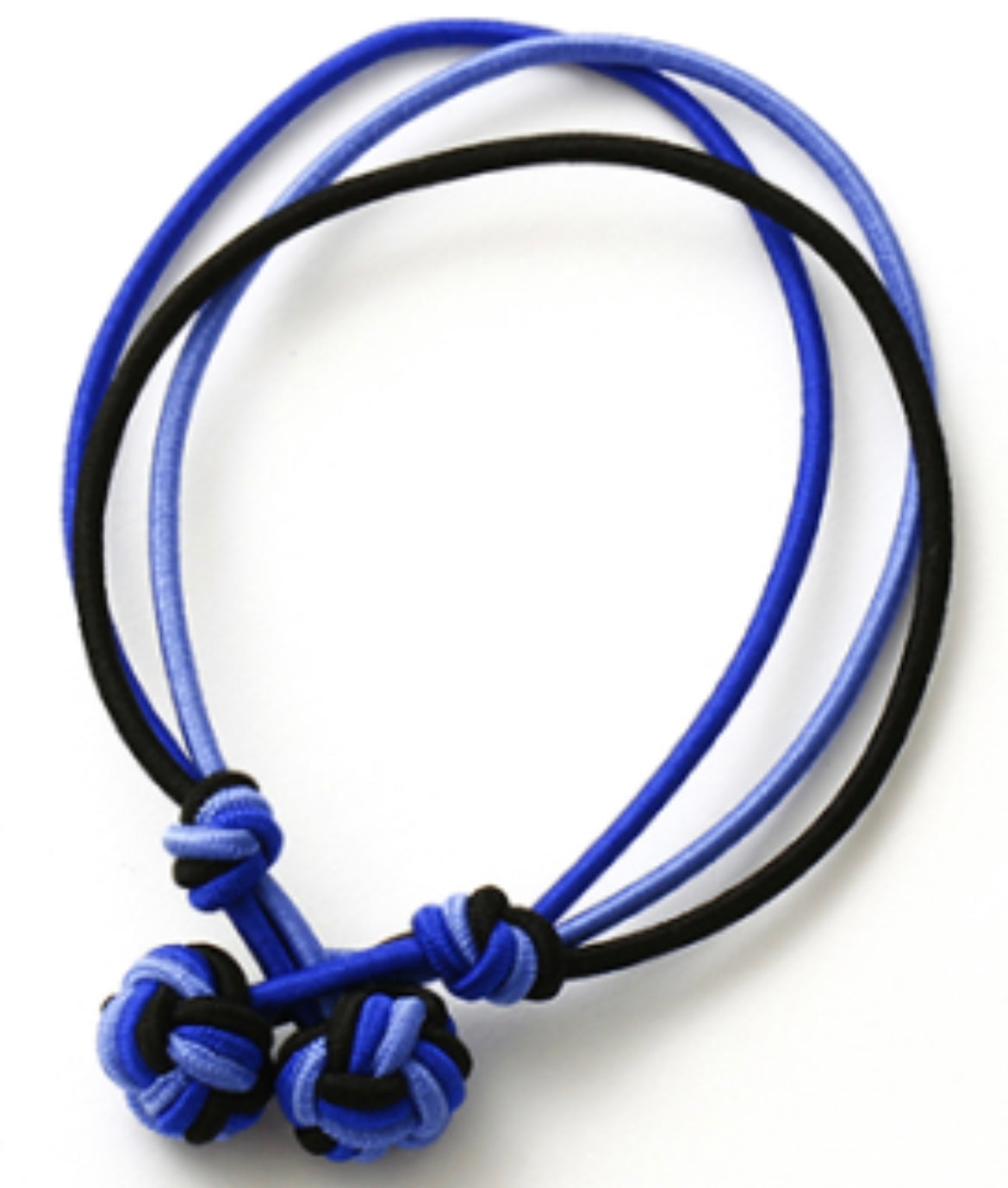 Bobble Bracelet -hellblau/königsblau/schwarz-