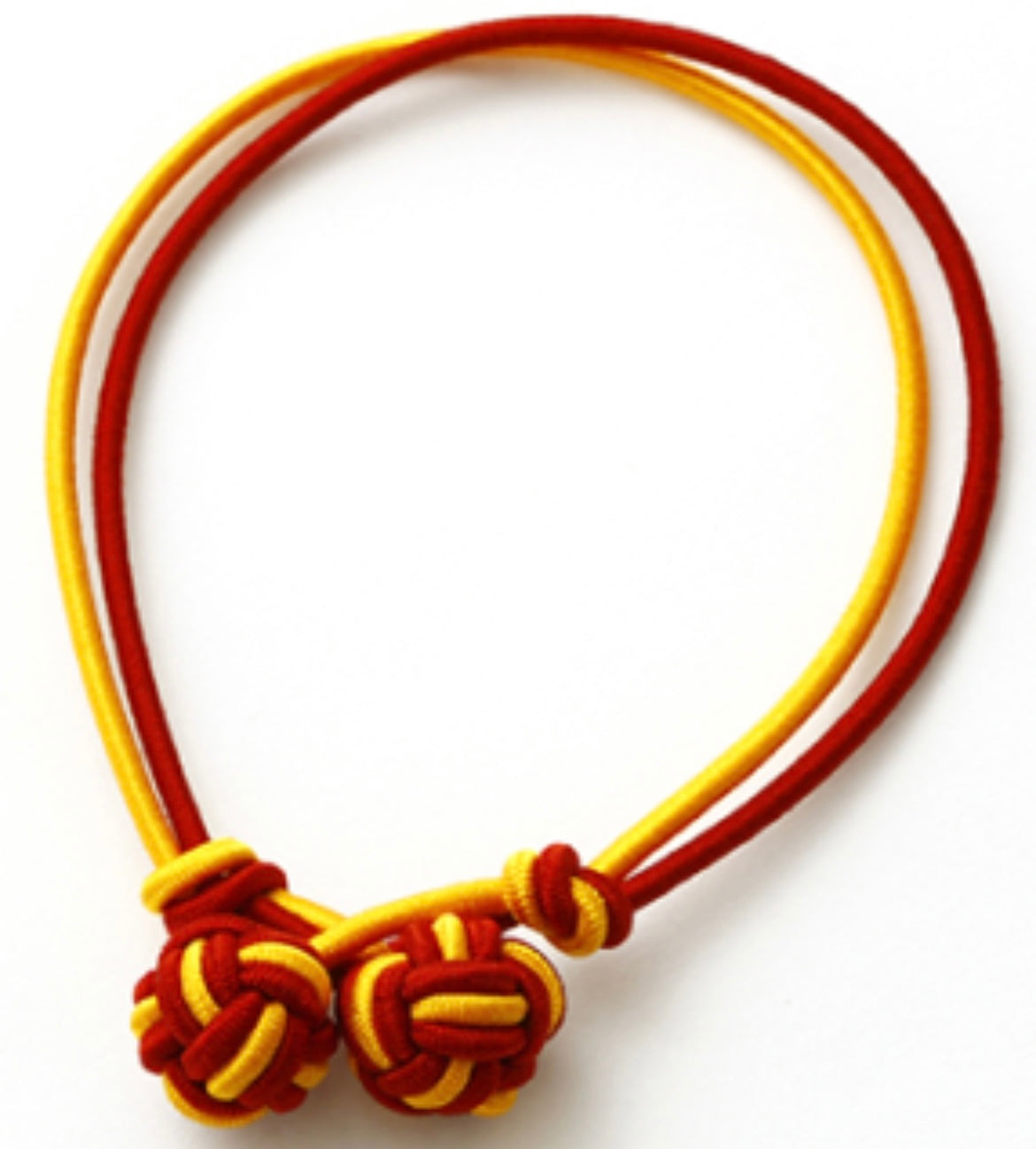 Bobble Bracelet -gelb/rot-