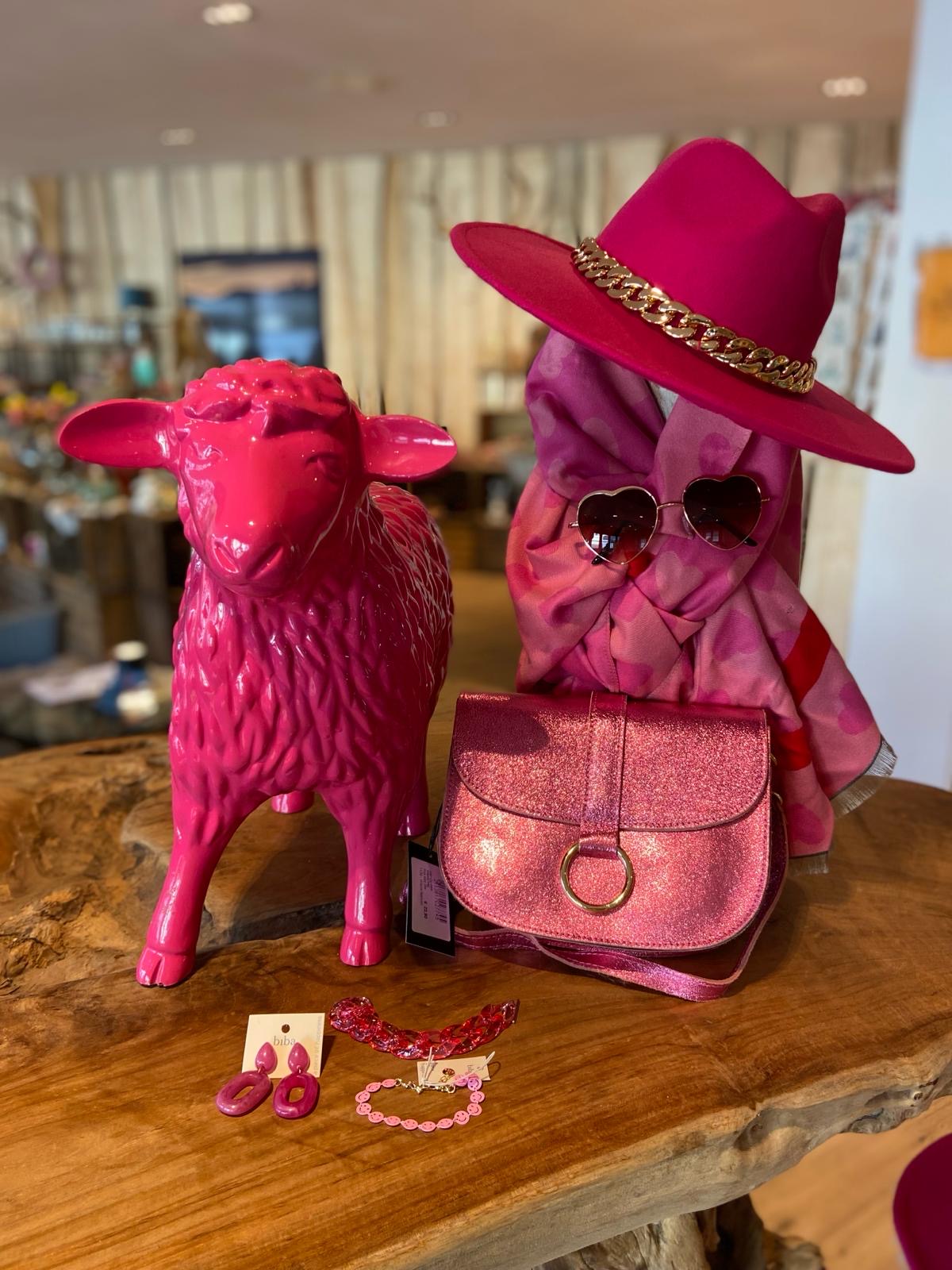 Leder Bag Lisa -Sparkling Fuchsia-