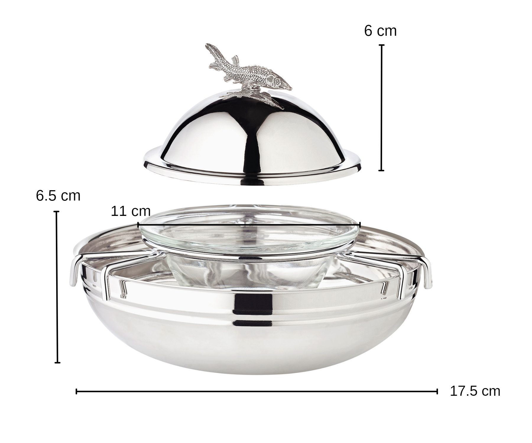 Kaviar Servierschale