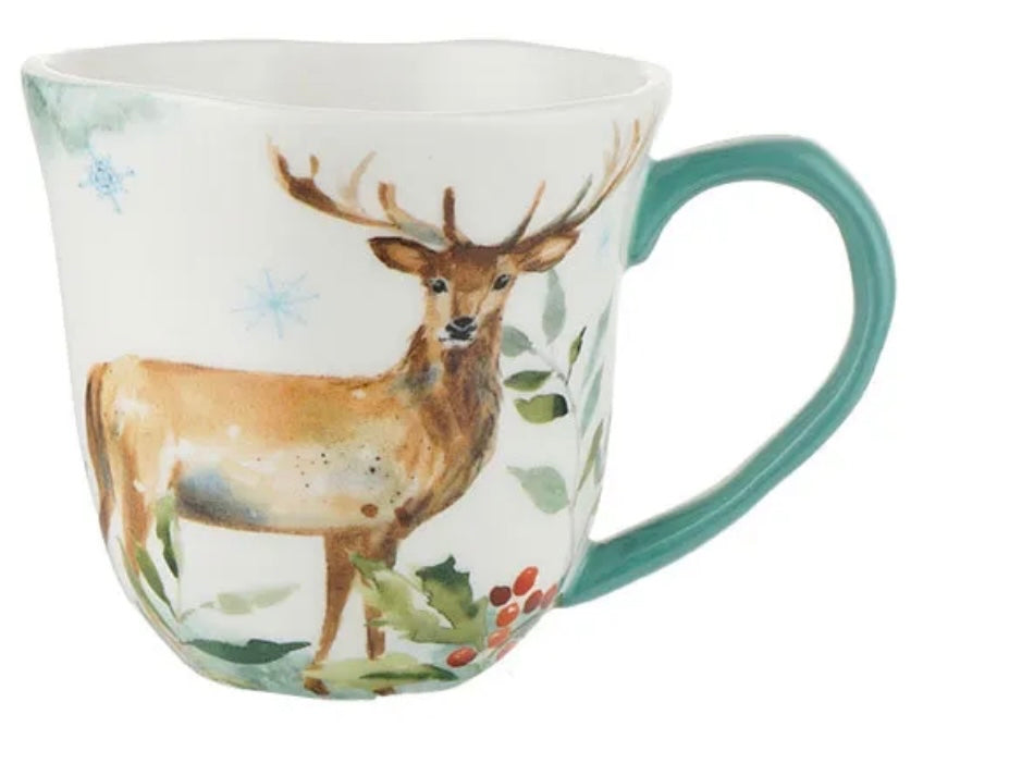 Kaffeebecher 420ml  Hirsch