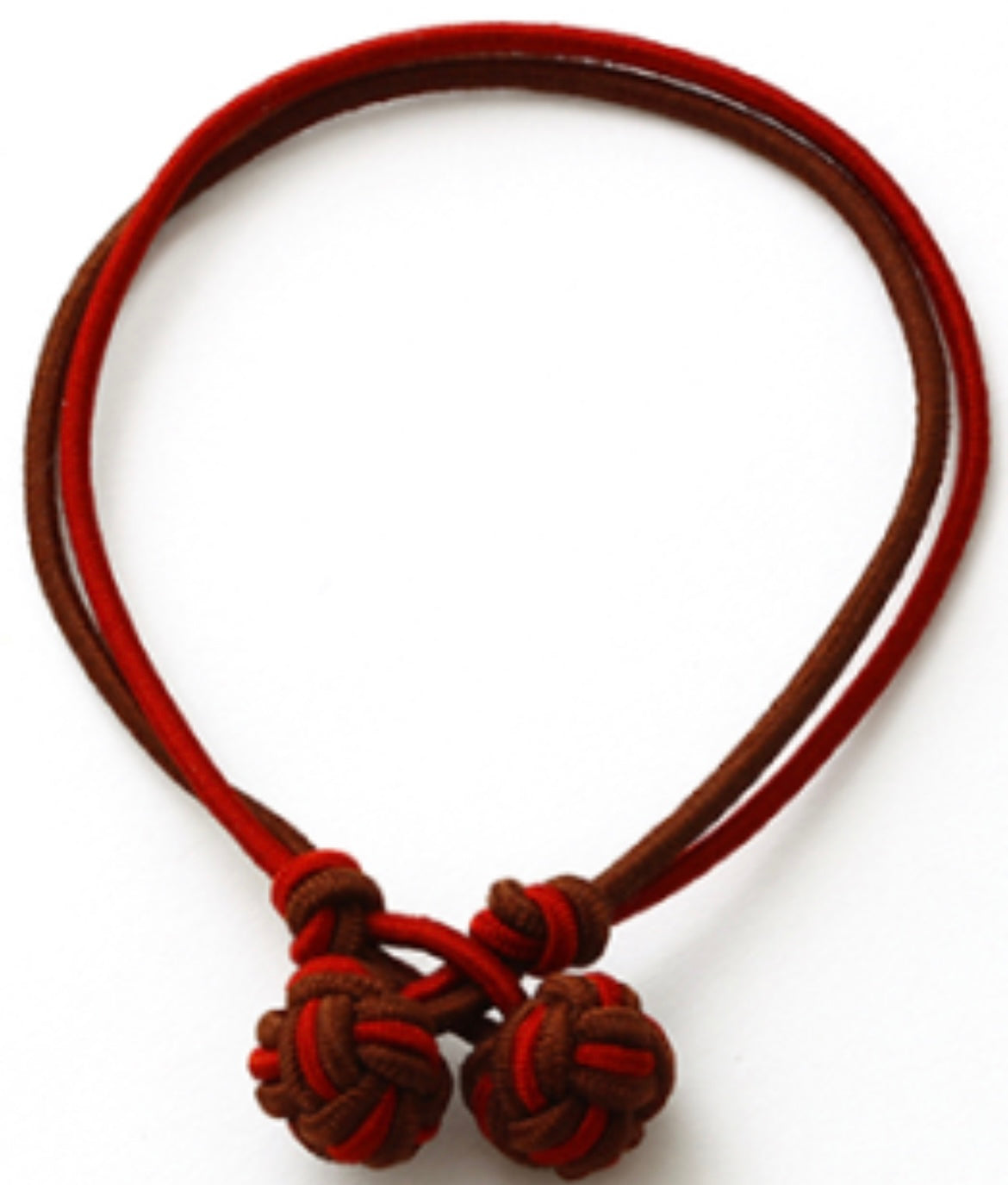 Bobble Bracelet -dunkelrot/rot-