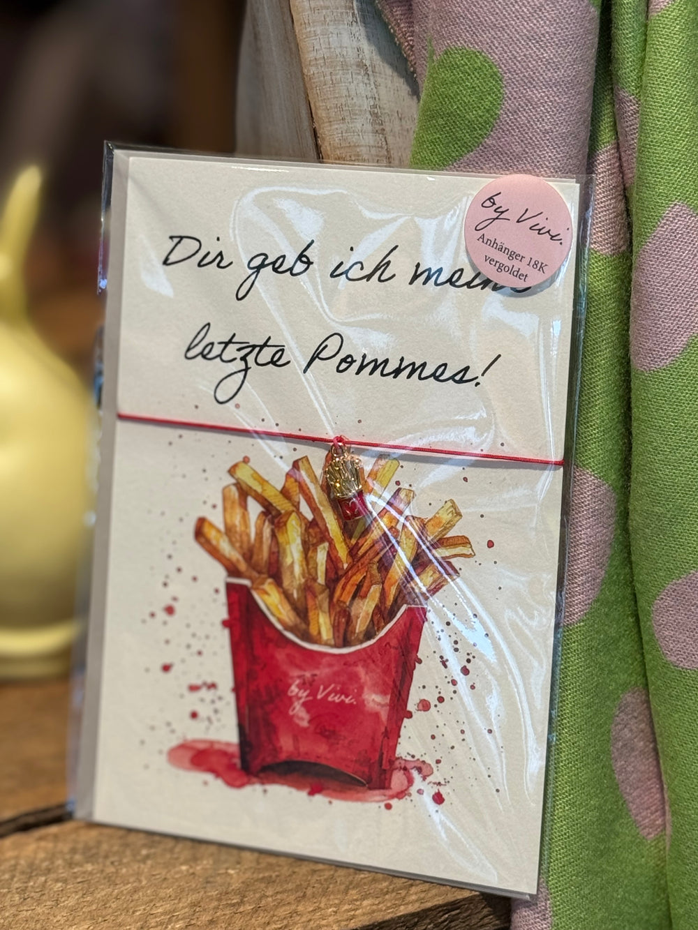 Wunscharmband Letzte Pommes