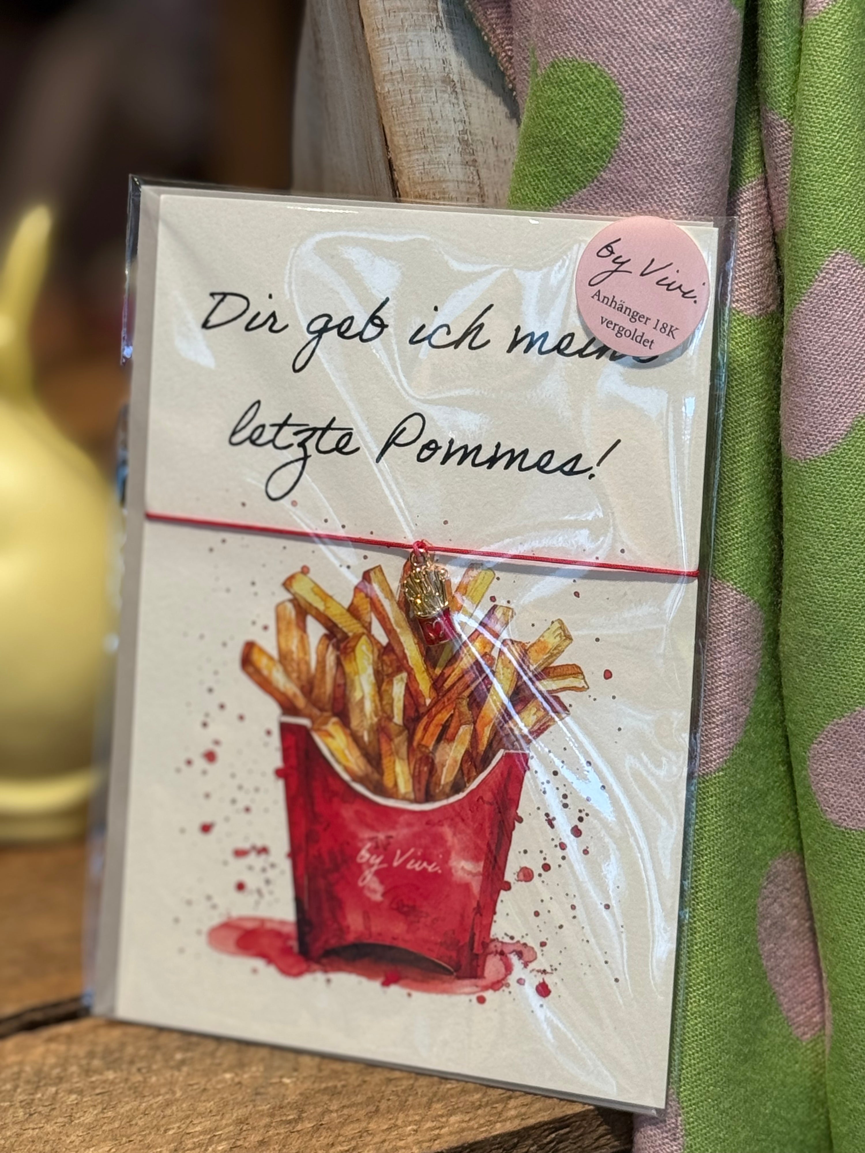 Wunscharmband Letzte Pommes