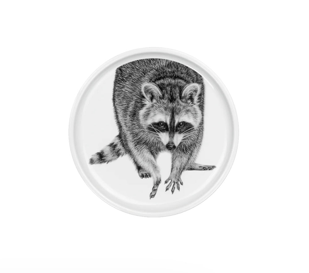 Teller Waschbär 17cm