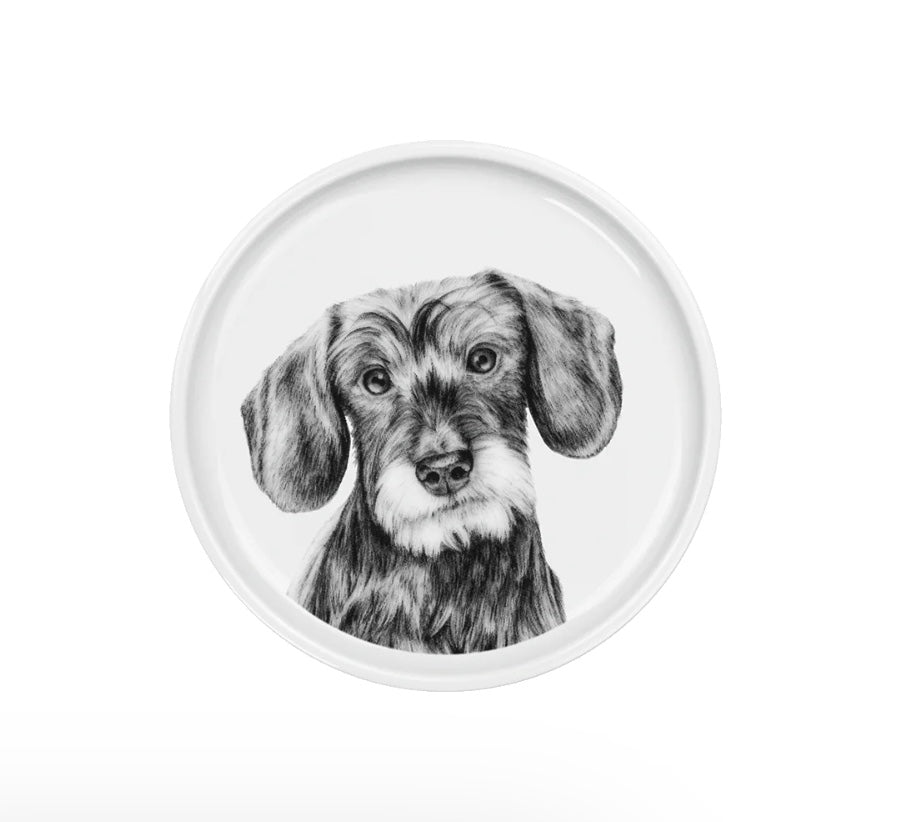 Teller Dackel 17cm