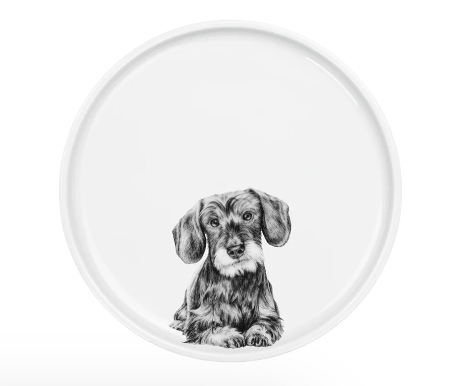 Teller Dackel 21cm