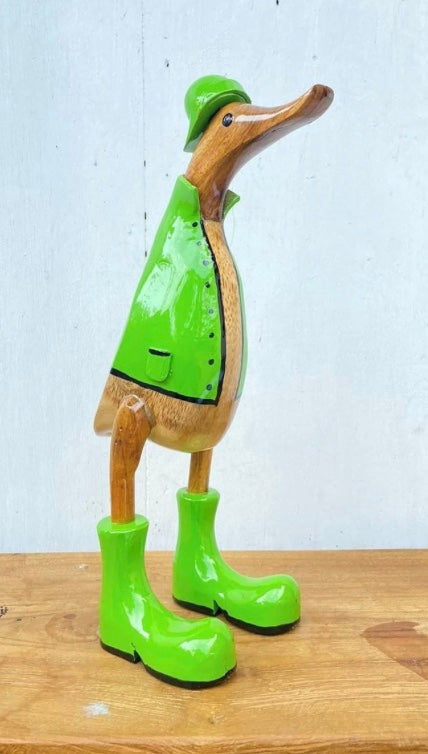 Regenente Gustl in froschgrün // 30 cm