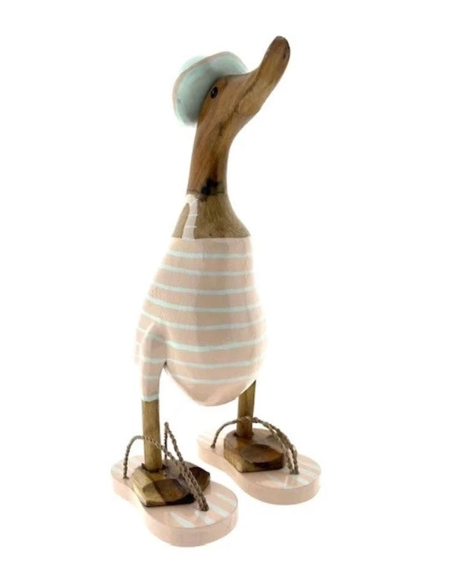 Ente Gretel rosa Pfirsich // Größe S 27cm