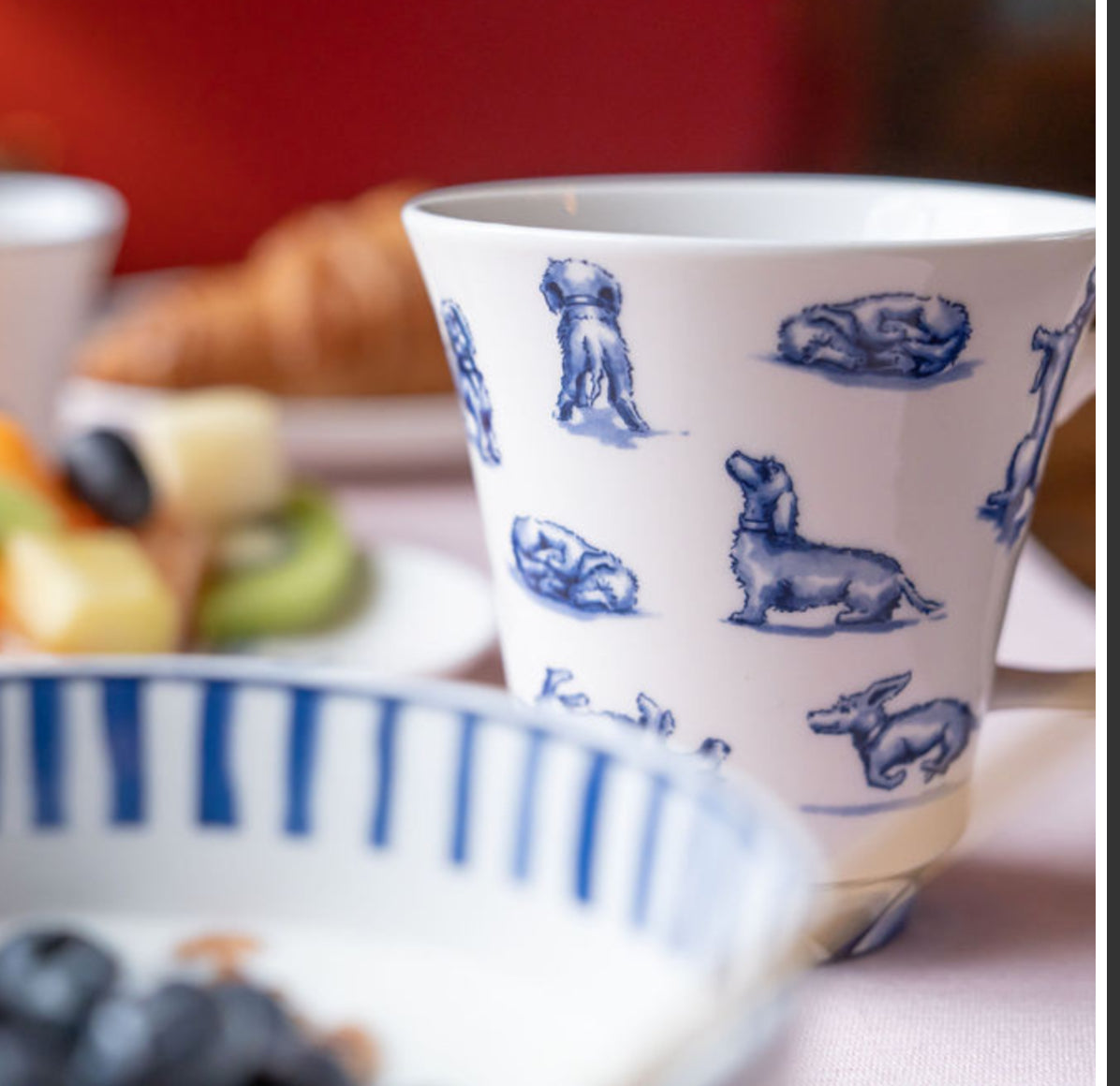 Dutch Blue Dackel Kaffeetasse 350ml