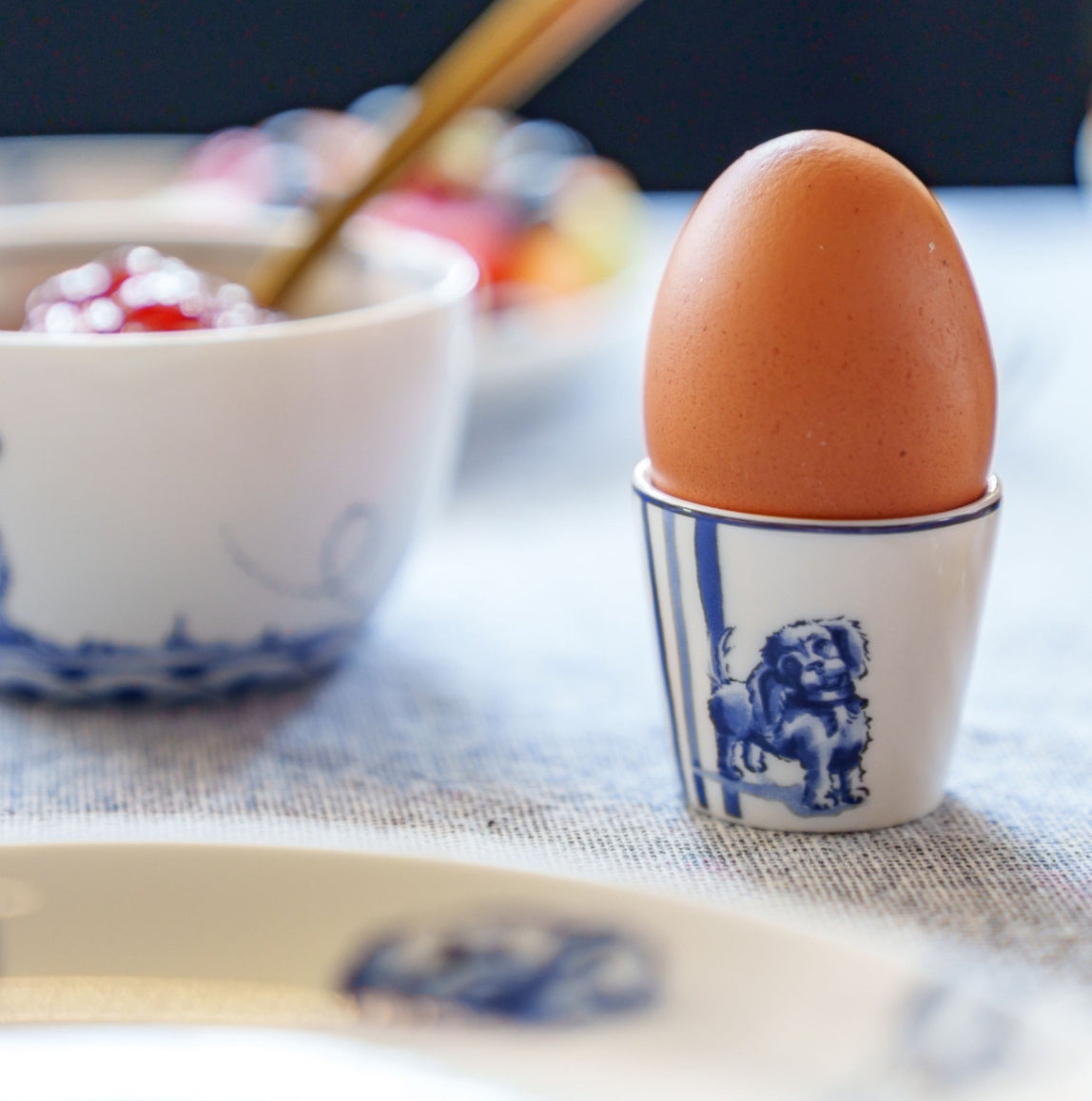 Dutch Blue Dackel Eierbecher