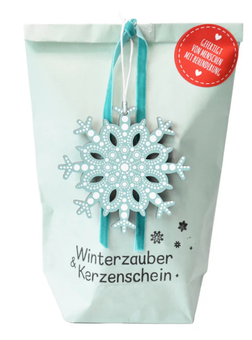 Winterzauber Wundertüte mit Schneeflocke