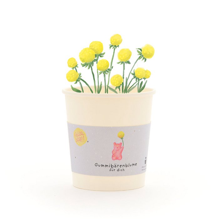 Blumenbecher - Gummibärenblume für dich
