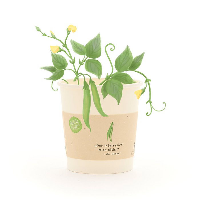Blumenbecher - Das interessiert mich nicht die Bohne