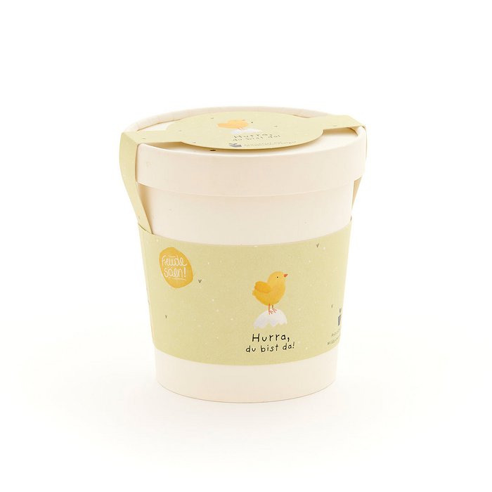 Blumenbecher - Hurra, du bist da!