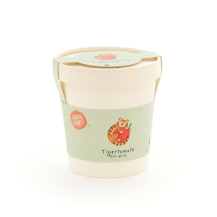 Blumenbecher - Tigertomate für Dich