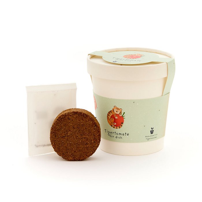 Blumenbecher - Tigertomate für Dich