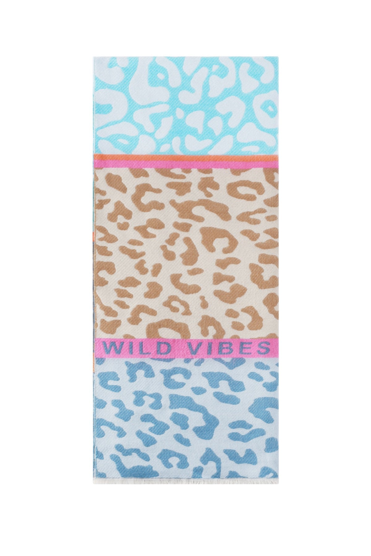 Wild Vibes Schal Leo/Blau