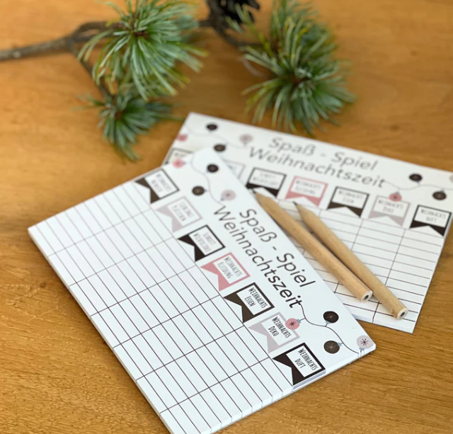 Stadt-Land-Weihnachten Spiel