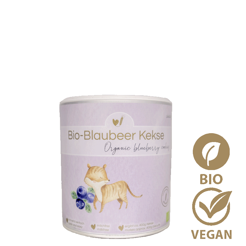 Backmischung Bio Blaubeer Kekse