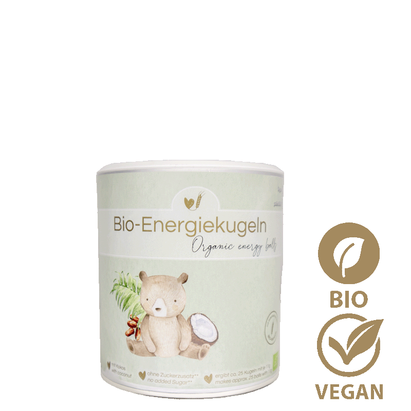 Backmischung Bio Energiekugeln Kokos