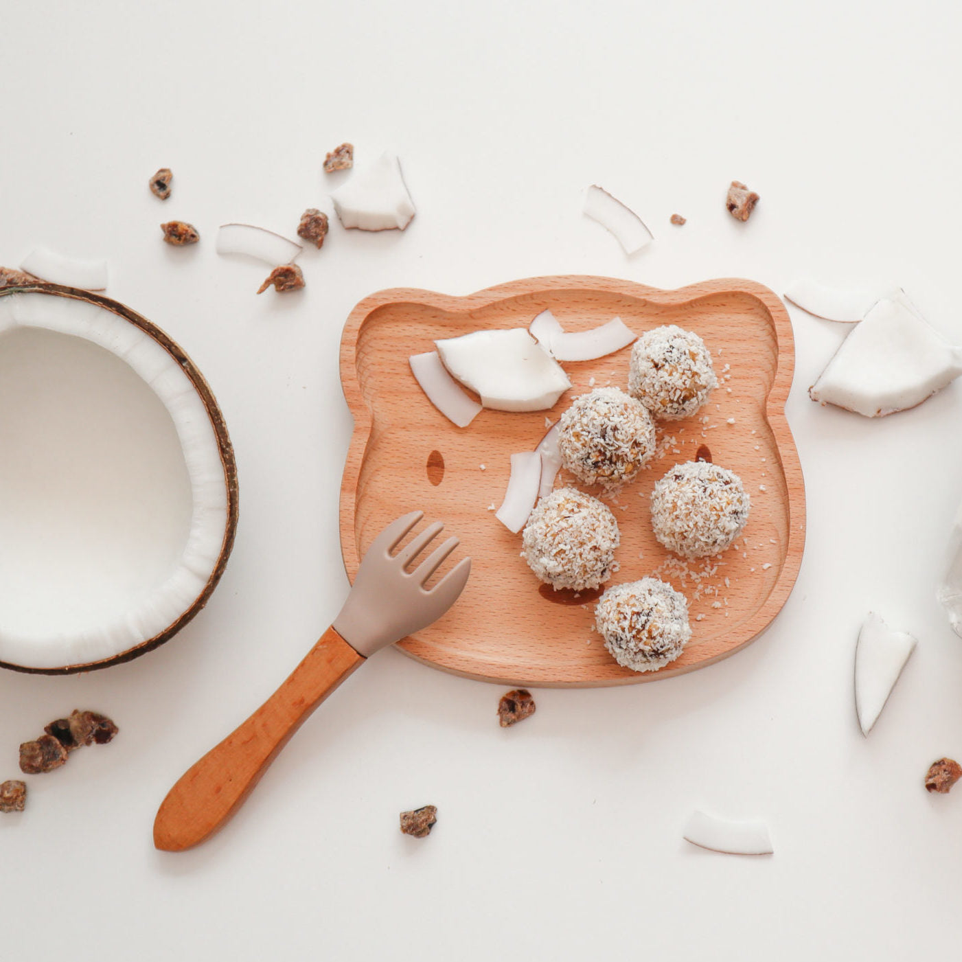 Backmischung Bio Energiekugeln Kokos