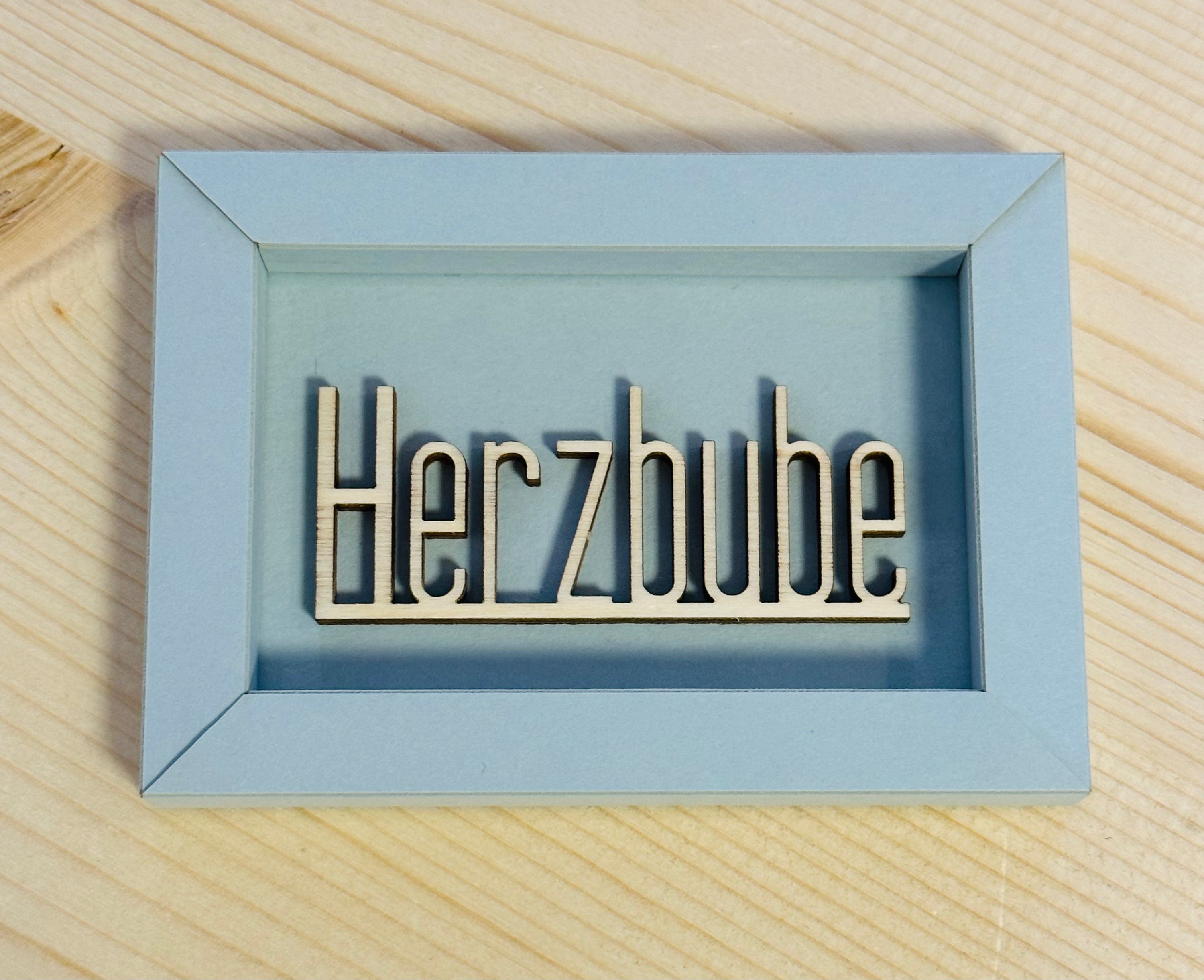 Woody Words -Herzbube- klein