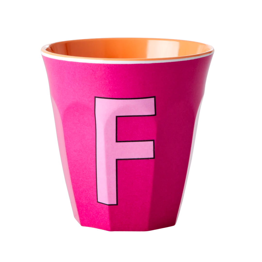 Happy Letter Mug -rosa-