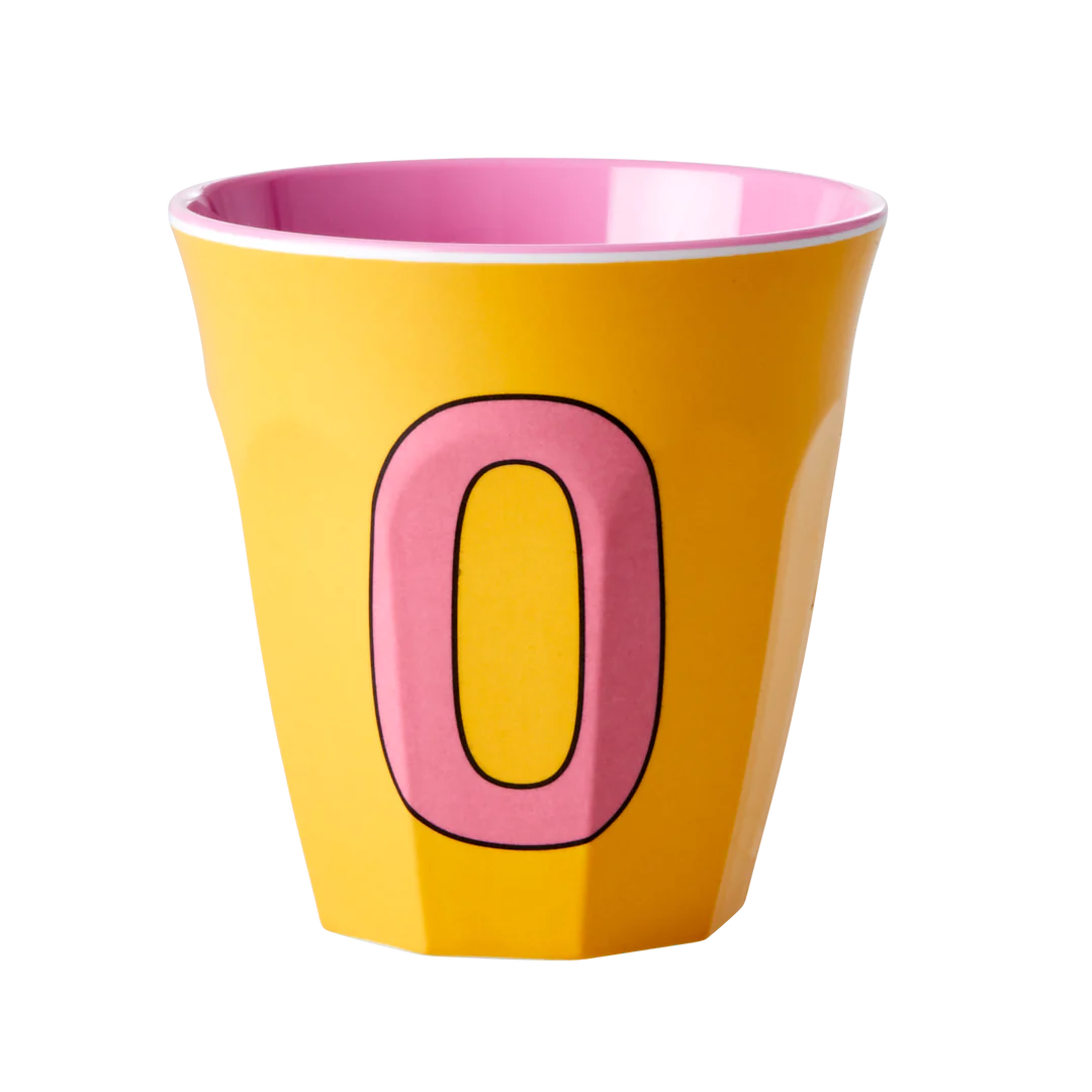 Happy Letter Mug -rosa-