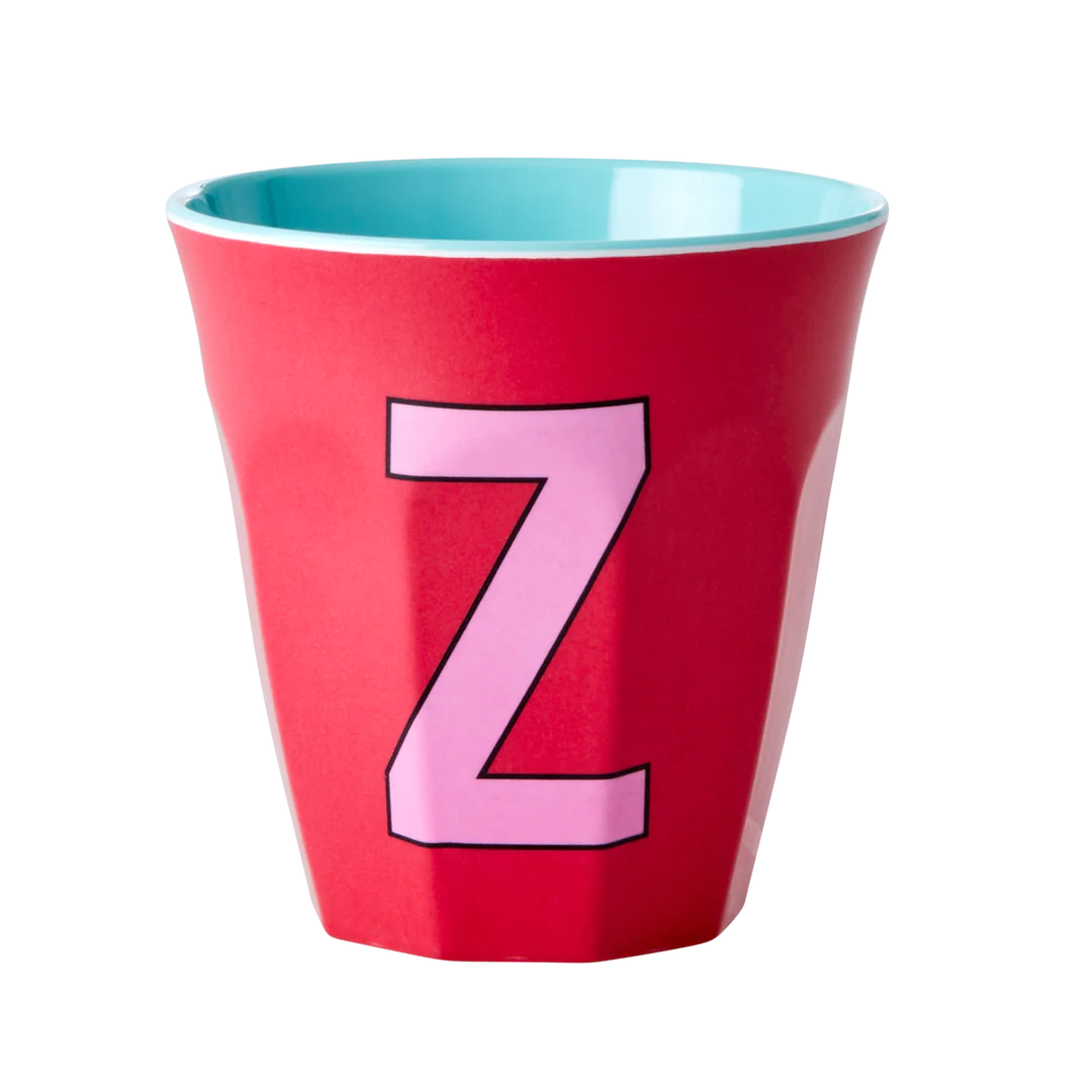 Happy Letter Mug -rosa-