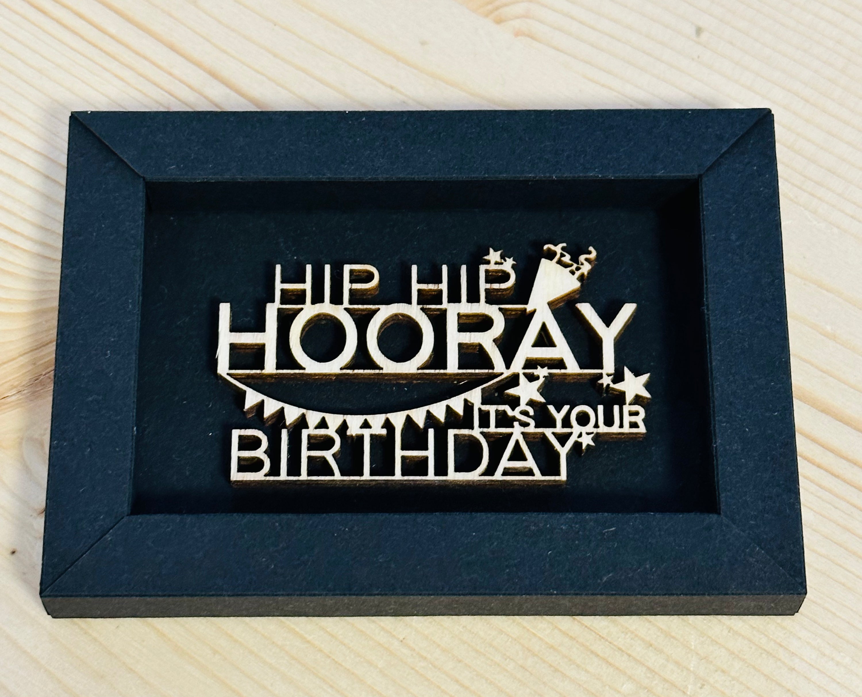 Woody Words -Hip Hip Hooray- klein