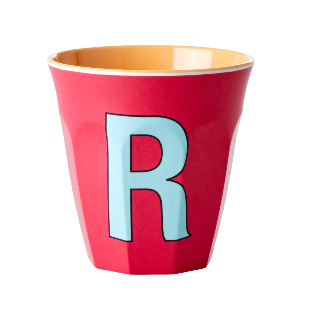 Happy Letter Mug -rosa-