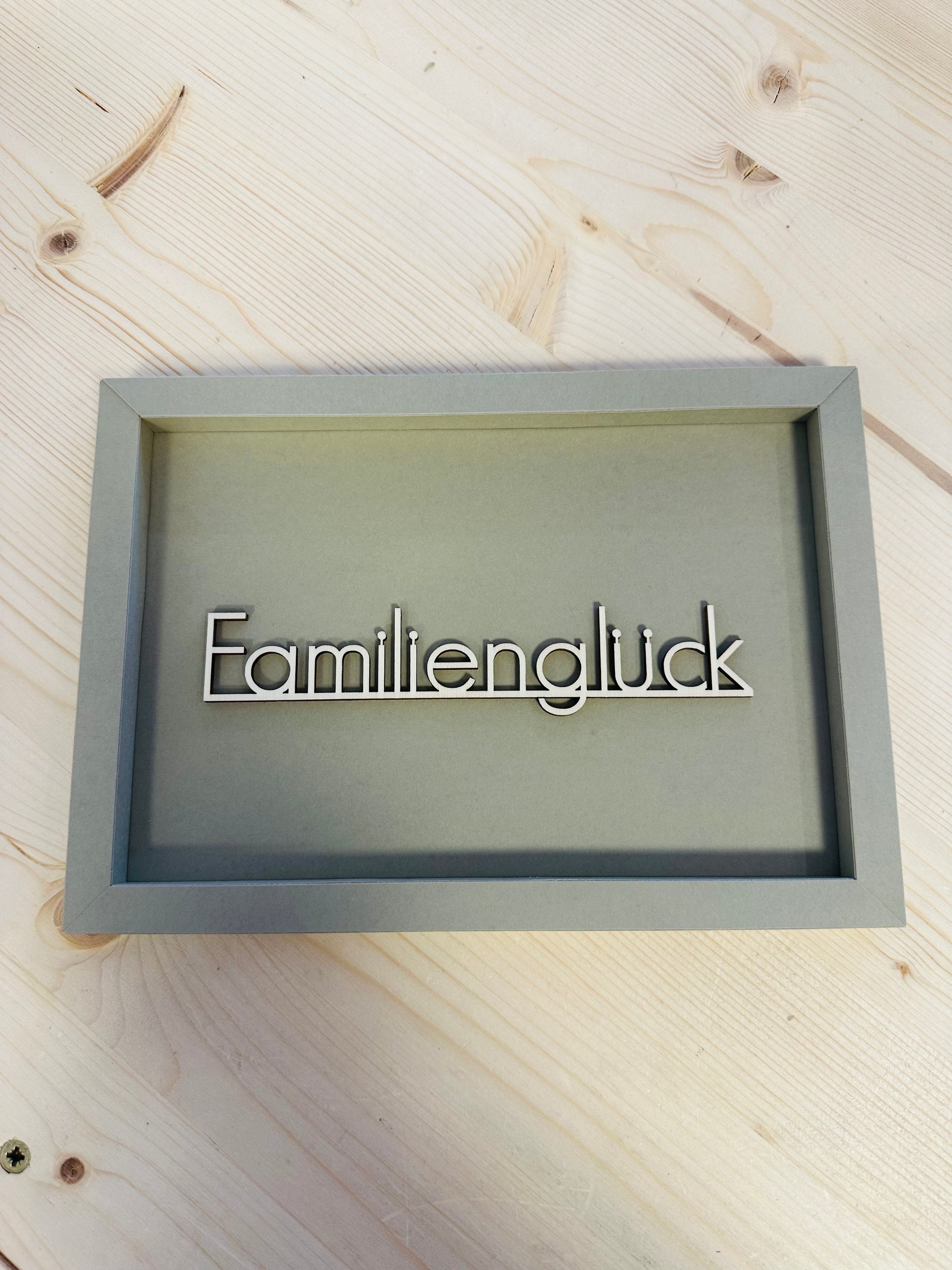 Woody Words -Familienglück- groß