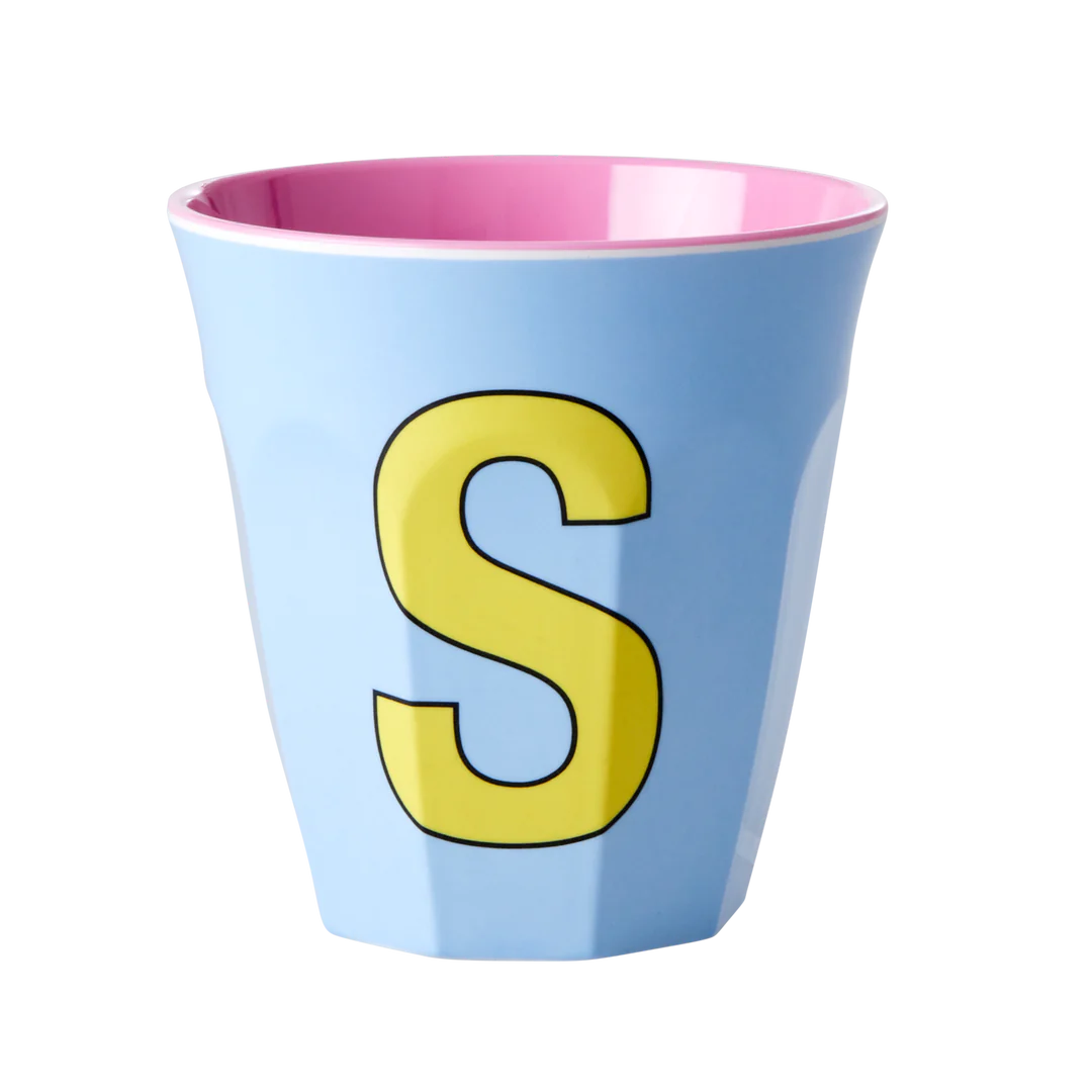 Happy Letter Mug -rosa-