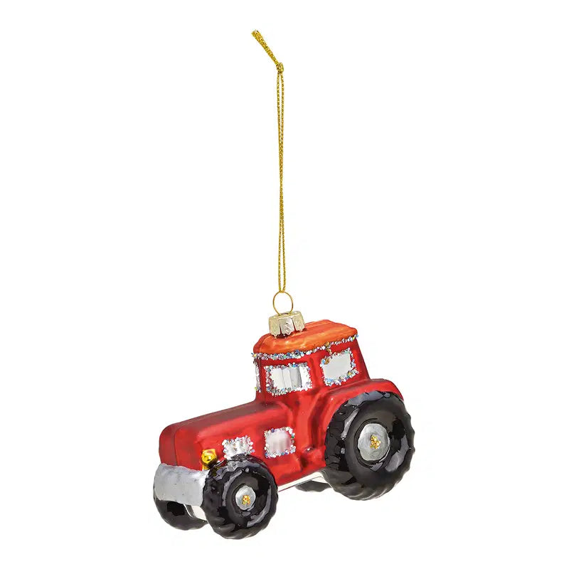 Baumanhänger Traktor Rot -Version 2-
