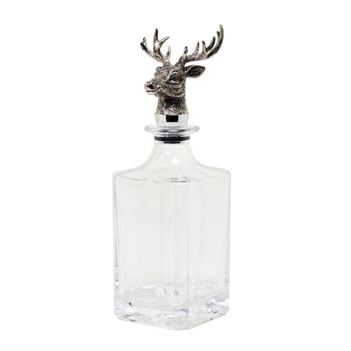 Glas Karaffe Hirsch