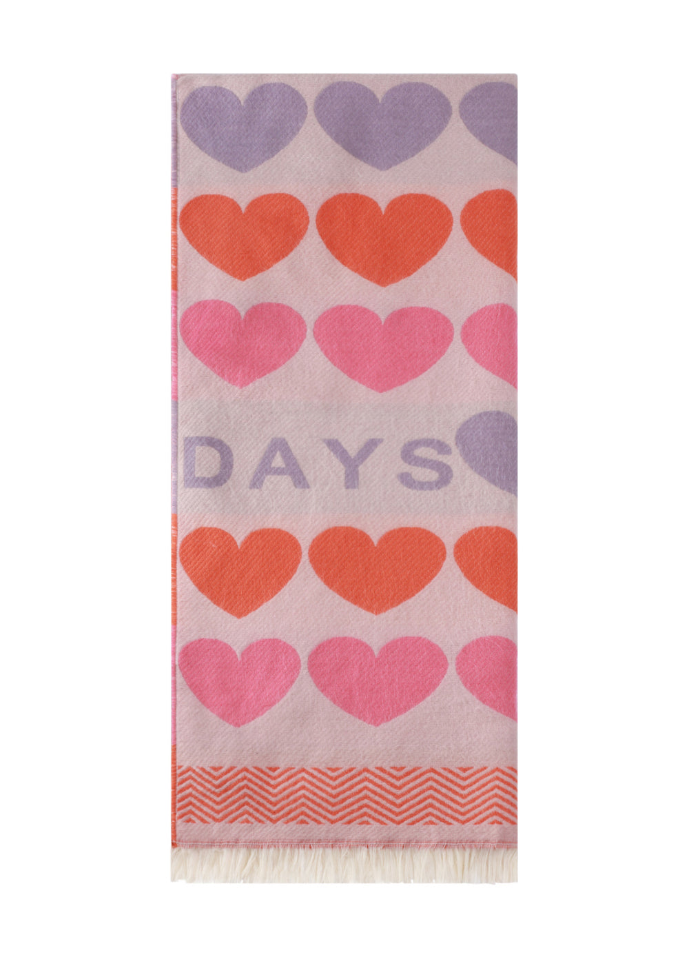 Happy Days Schal Rosa