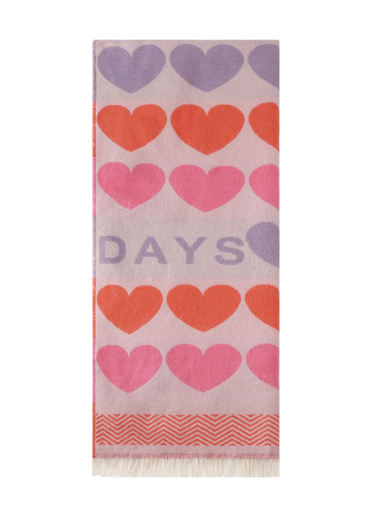 Happy Days Schal Rosa