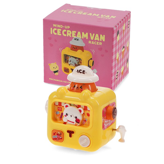 Aufziehspielzeug Eiswagen
