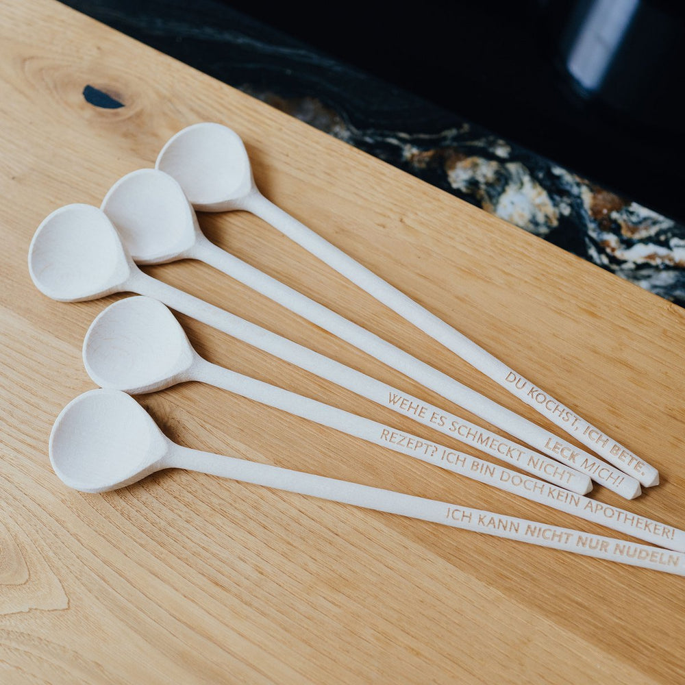 Kochlöffel mit Spruch