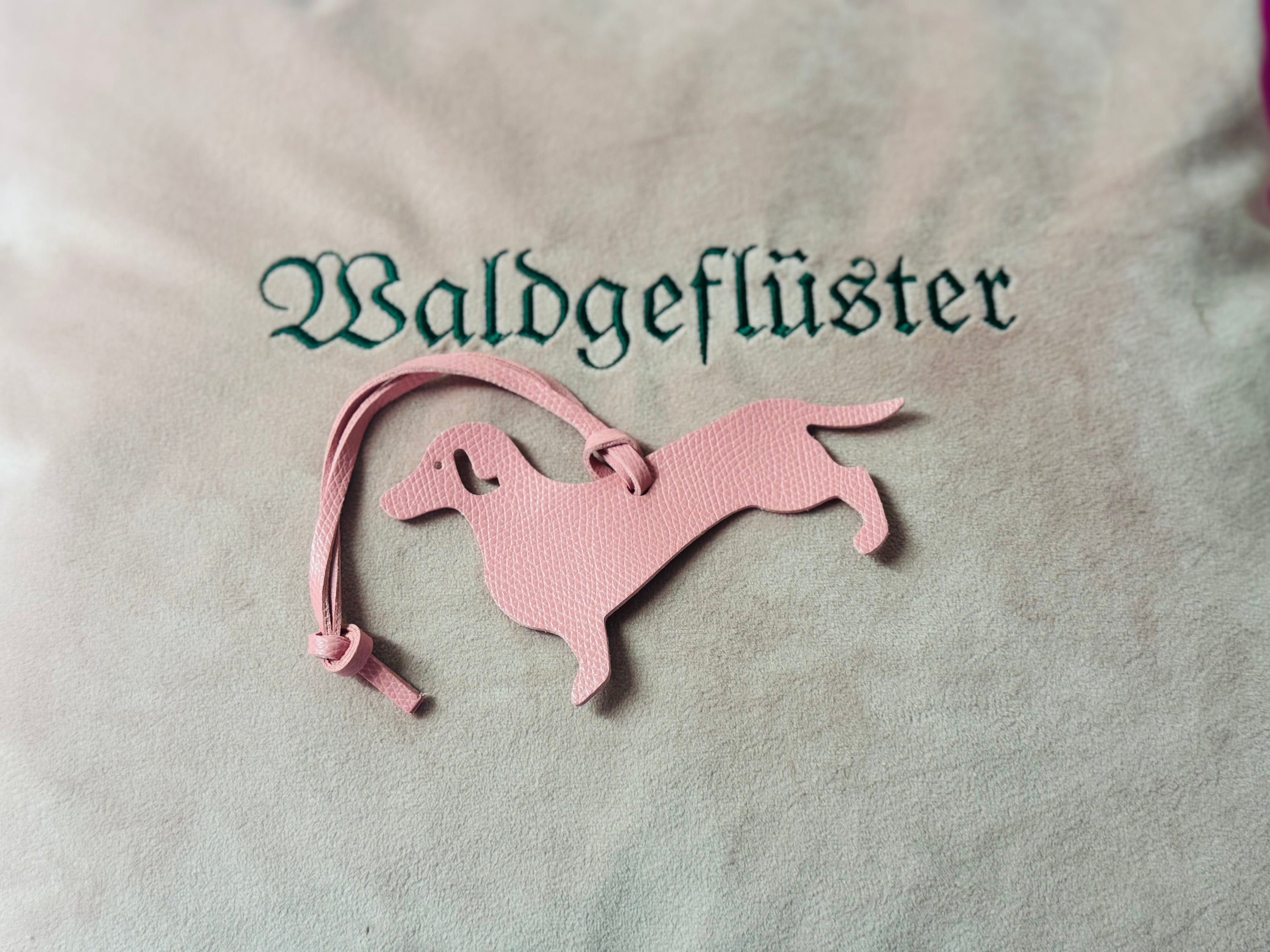 Taschenanhänger Dackel