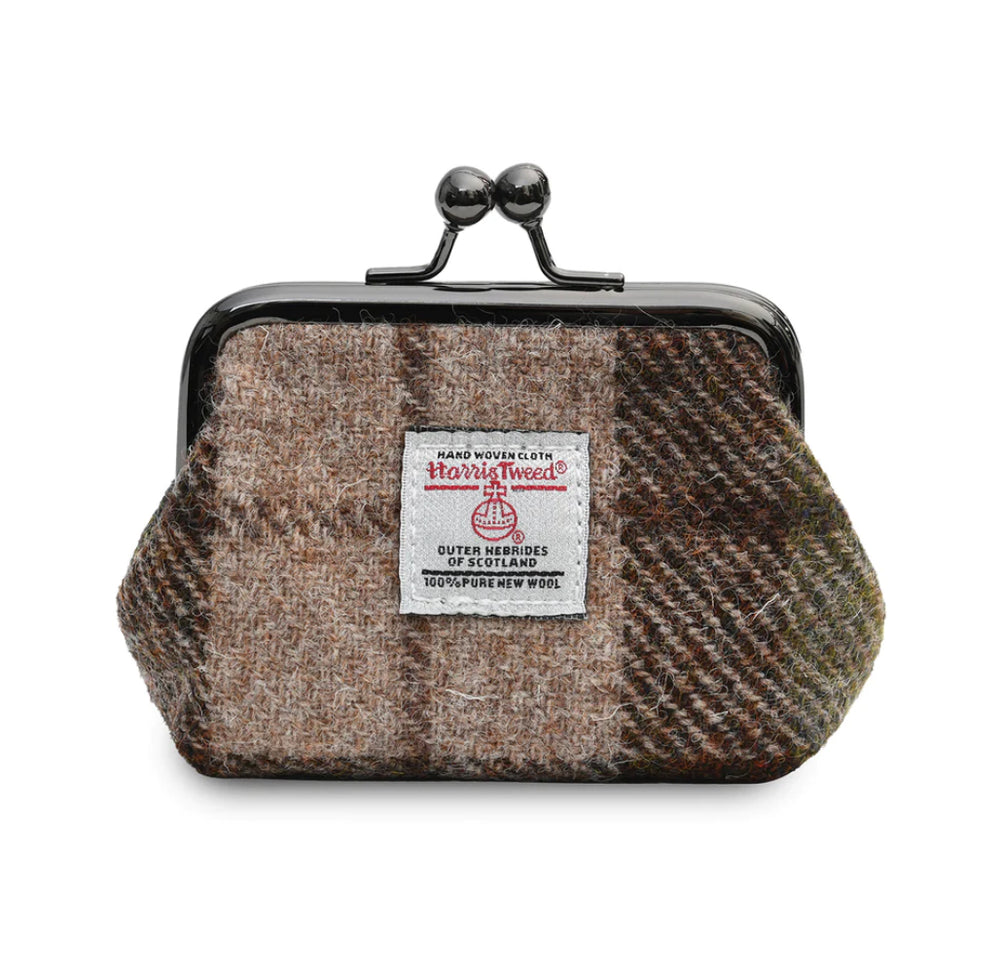 Tweed Geldbörse -Chestnut Tartan-