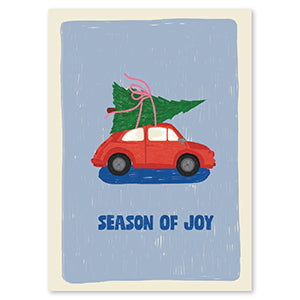 Postkarte Season of joy