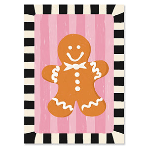 Postkarte Lebkuchenmann