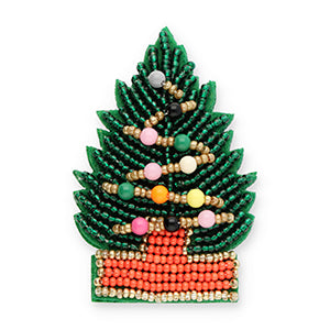Brosche Christmas Tree 7cm -3-