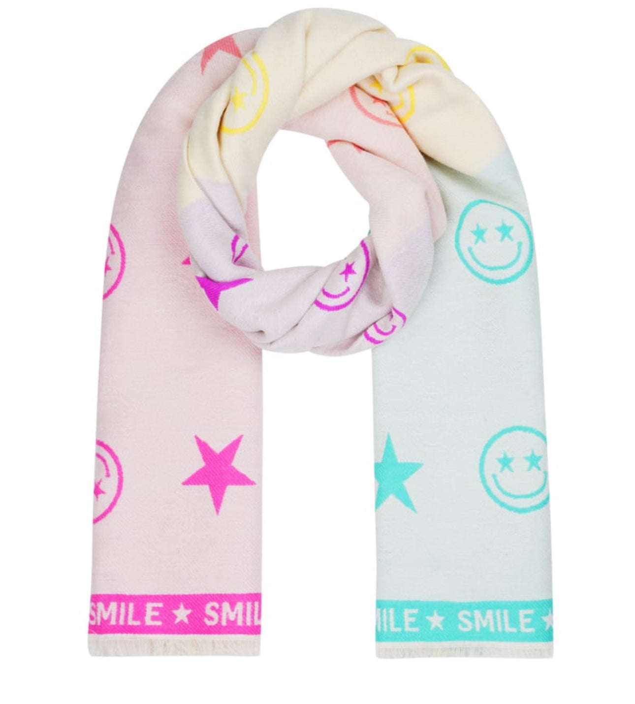 Colourful Smile Schal Multi